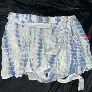 Forever 21 Acid Wash Flowy Shorts